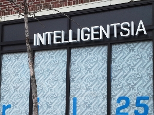 Illuminated Signage for Intelligentsia Coffee