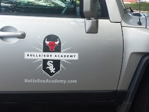 Vehicle Graphic for Bulls Sox Academy